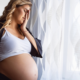 woman experiencing third trimester fatigue