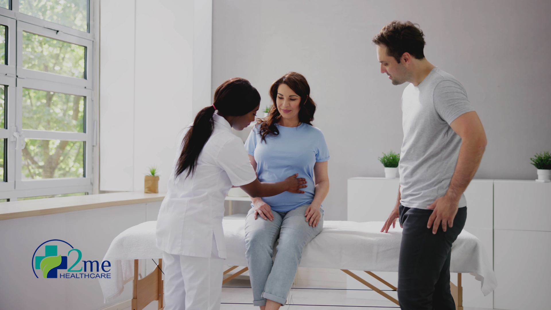 couple discussing fertility treatment with healthcare provider
