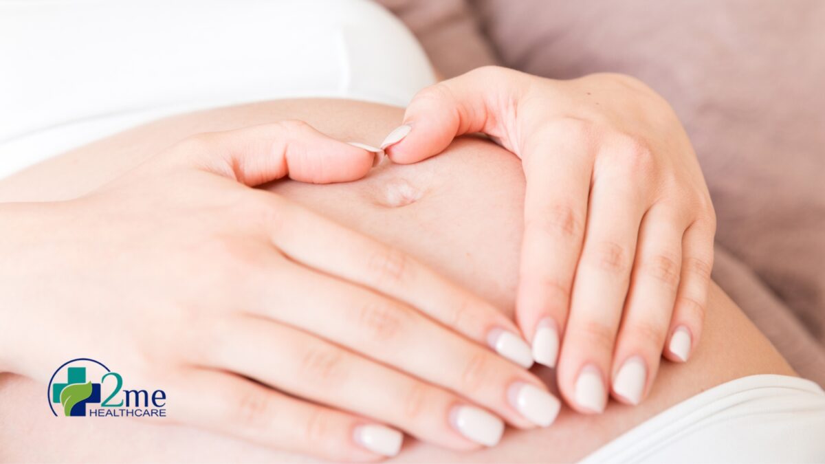 5 weeks pregnant woman